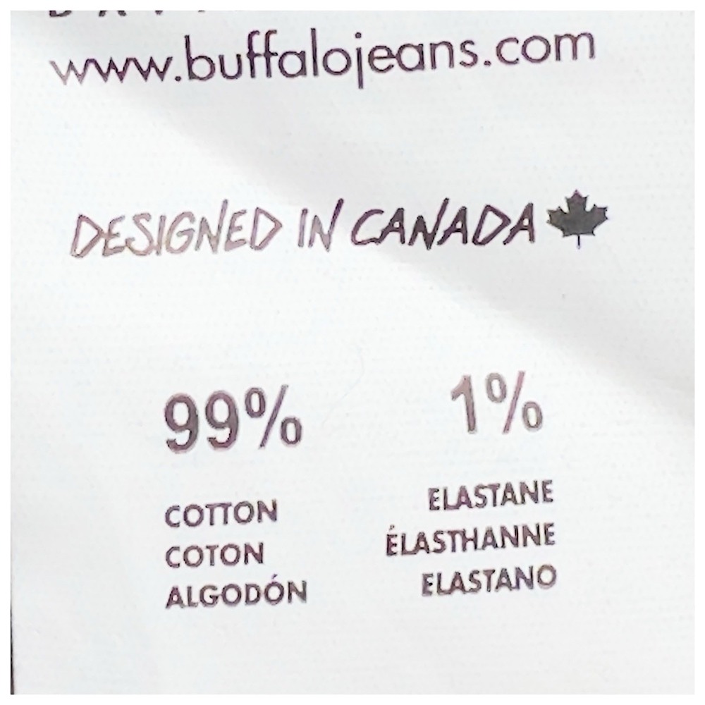 Buffalo David Bitton Jeans Ash-X Slim Stretch Mens Sz 33x34 Black Rinse NWT - Picture 9 of 13